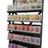 Wooden display grey 5 layers including poster for 400 packaging  .